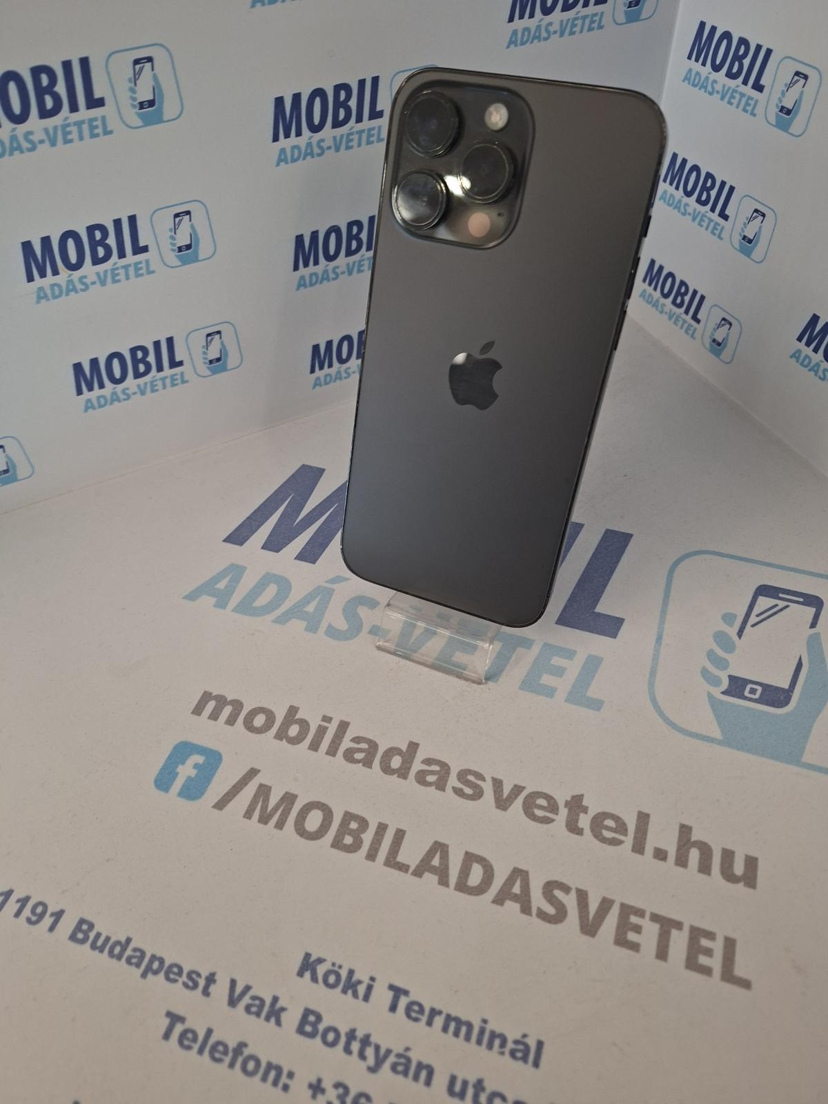 Apple iPhone 14 Pro Max Kártyafüggetlen 128 GB, 12 hó garancia