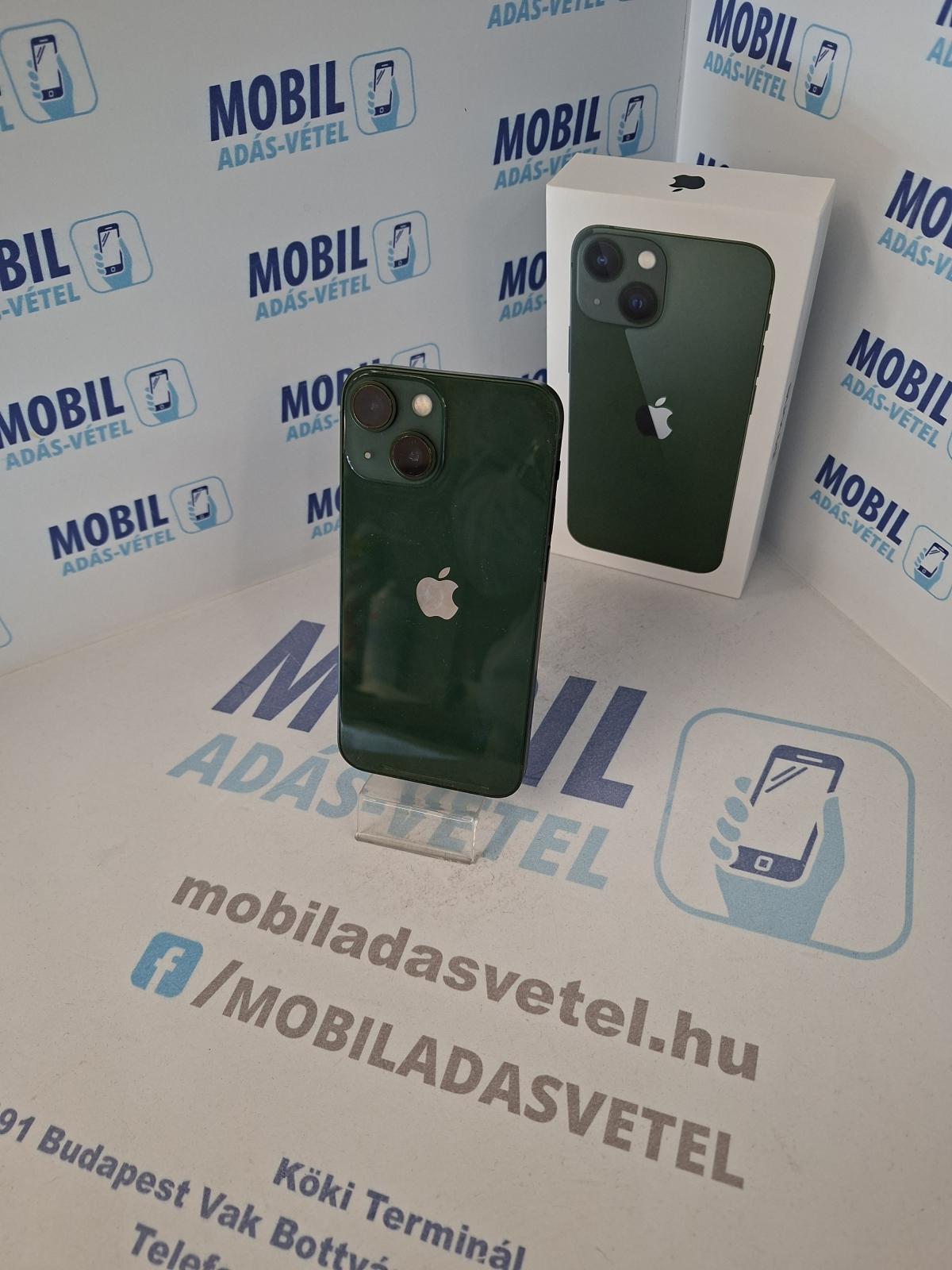 Apple iPhone 13 mini Kártyafüggetlen 128 GB, 12 hó garancia