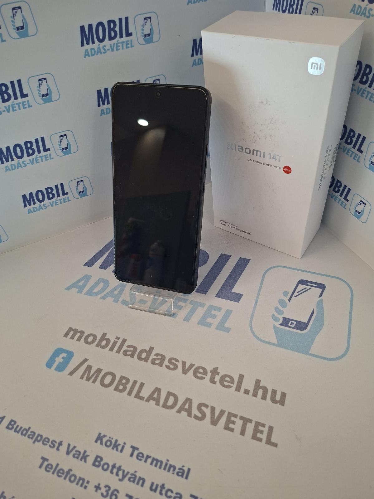 Xiaomi 14T Kártyafüggetlen 256 GB, 12 hó garancia