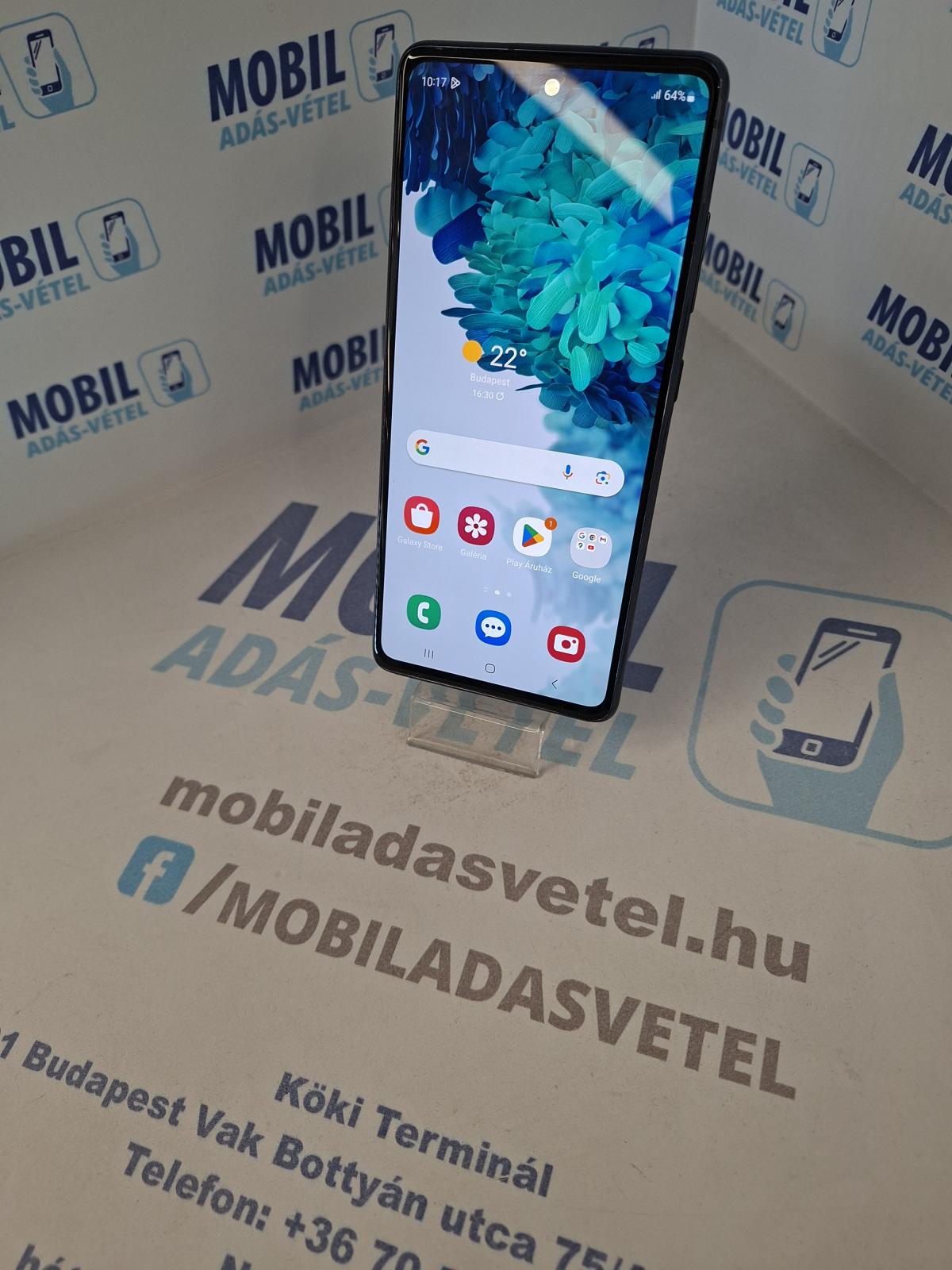 Samsung Galaxy S20 FE 4G Kártyafüggetlen 128 GB 6 GB Ram, 12 hó garancia