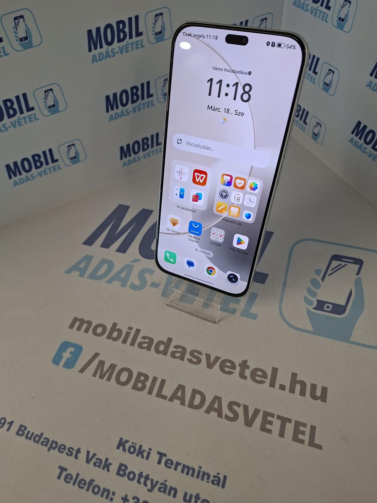 Honor 400 Lite Kártyafüggetlen 256 GB, 12 hó garancia