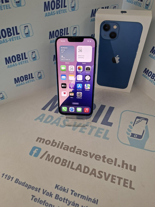 Apple iPhone 13 Kártyafüggetlen 256 GB, 12 hó garancia