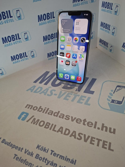 Apple iPhone 14 Kártyafüggetlen 128 GB, 12 hó garancia