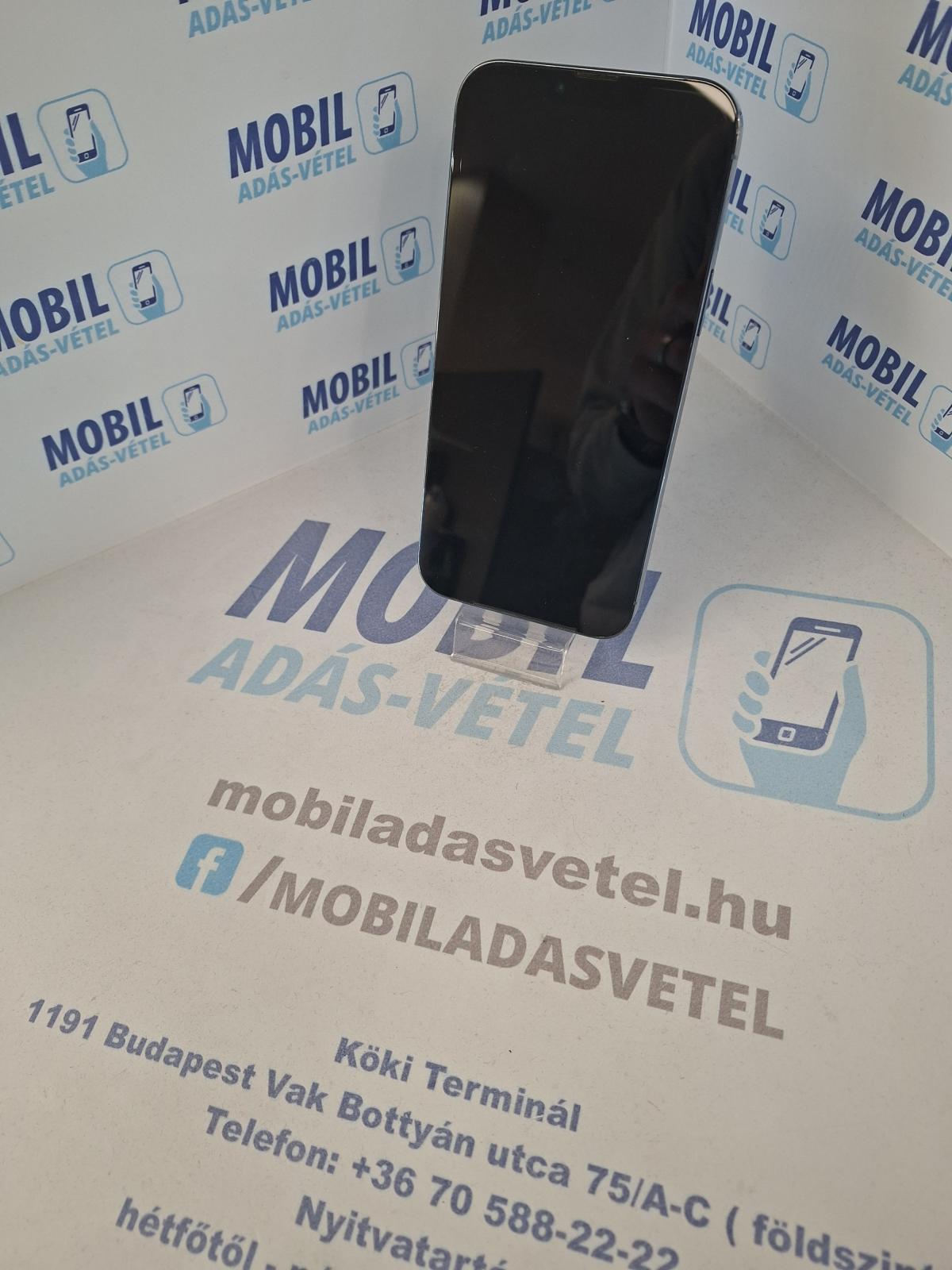 Apple iPhone 13 Pro Max Kártyafüggetlen 128 GB, 12 hó garancia