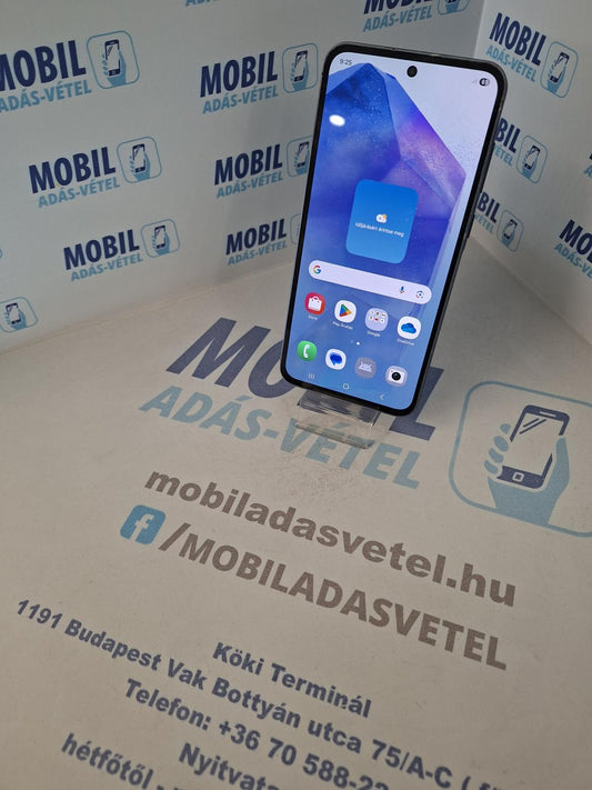 Samsung Galaxy A55 Kártyafüggetlen 128 GB, 12 hó garancia