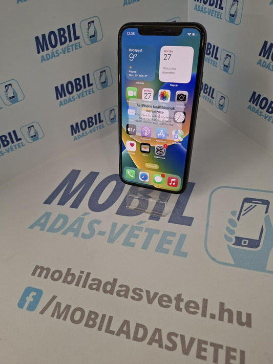 Apple iPhone X Kártyafüggetlen 64 GB, 12 hó garancia