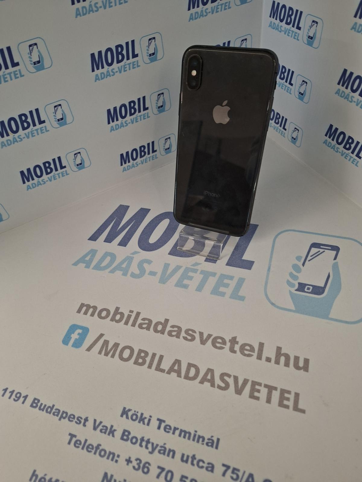 Apple iPhone X Kártyafüggetlen 64 GB, 12 hó garancia