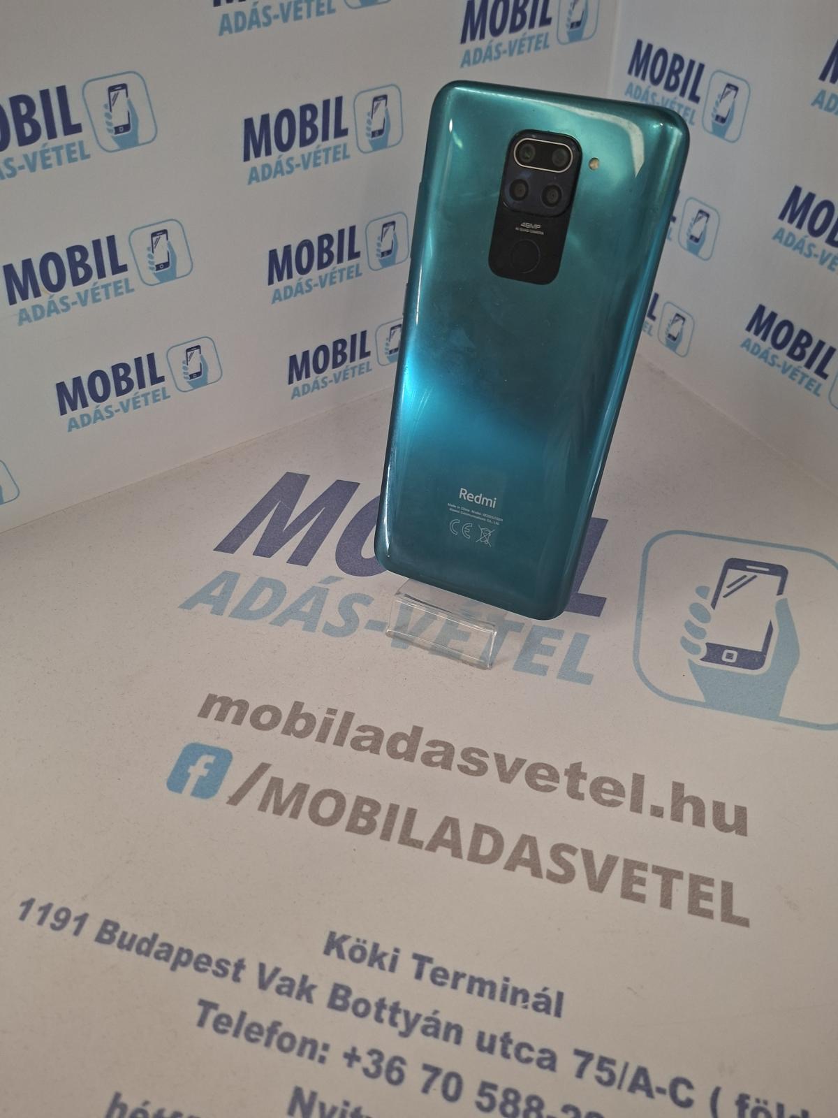 Redmi Note 9 Kártyafüggetlen 128 GB, 12 hó garancia