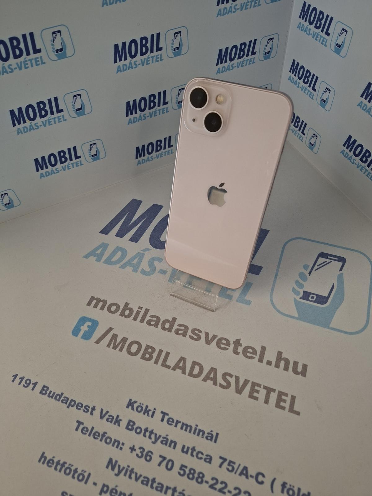Apple iPhone 13 Kártyafüggetlen 128 GB, 12 hó garancia