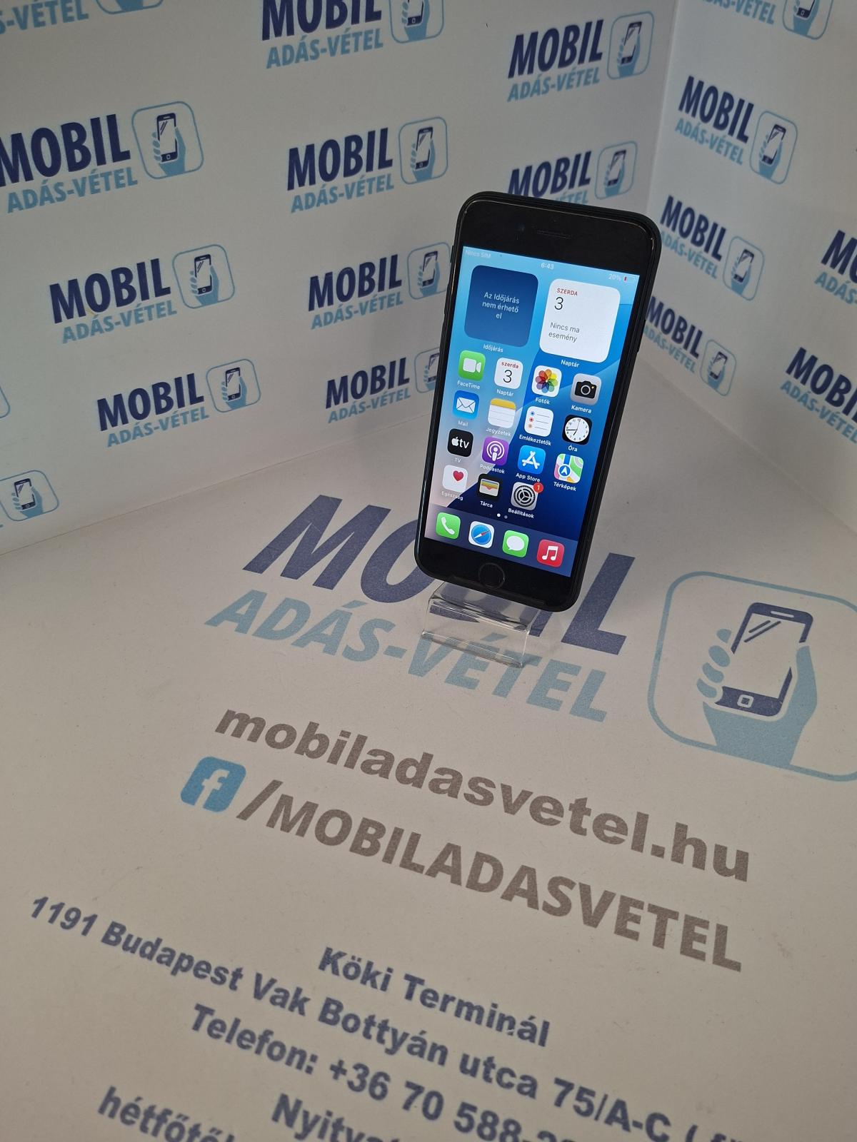 Apple iPhone 8 Kártyafüggetlen 64 GB, 12 hó garancia