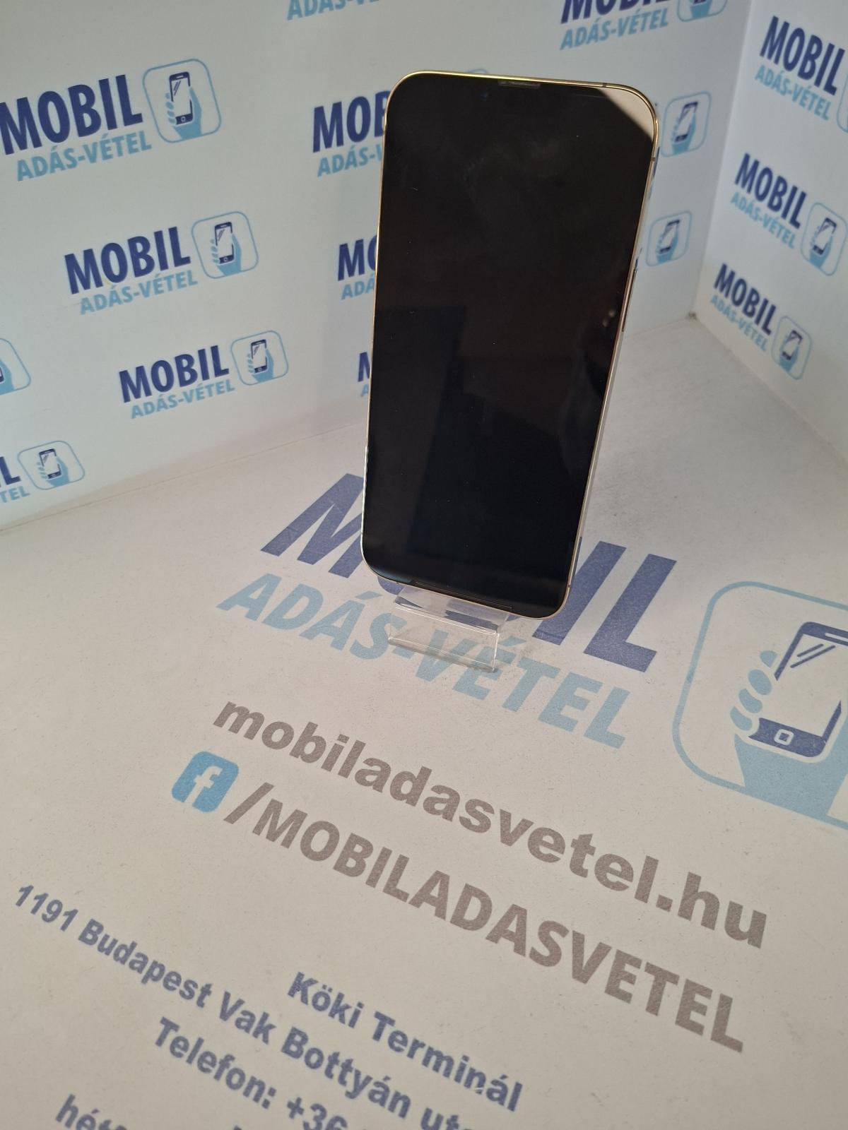 Apple iPhone 13 Pro Max Kártyafüggetlen 128 GB, 12 hó garancia