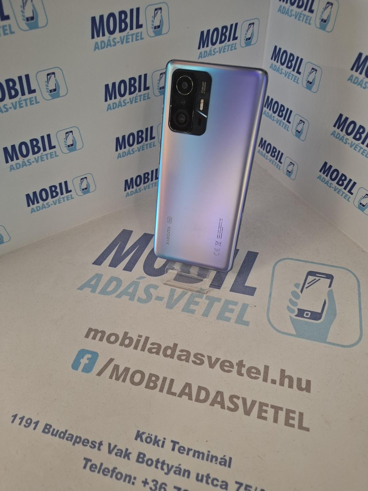 Xiaomi 11T Pro Kártyafüggetlen 128 GB 8 GB Ram, 12 hó garancia