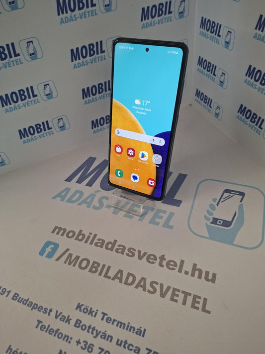 Samsung Galaxy A52 5G Kártyafüggetlen 128 GB, 12 hó garancia