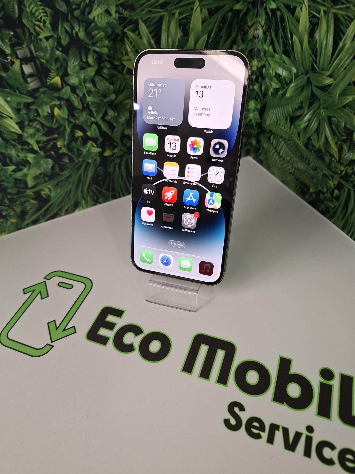Apple iPhone 14 Pro Max Kártyafüggetlen 128 GB, 12 hó garancia