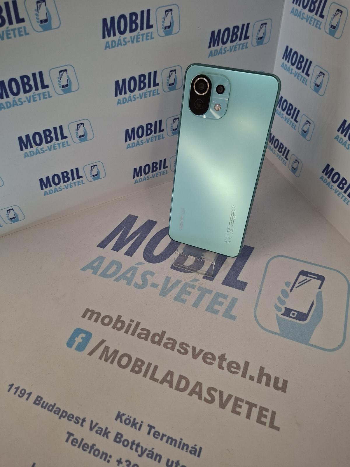 Xiaomi Mi 11 Lite 5G Kártyafüggetlen 128 GB, 12 hó garancia