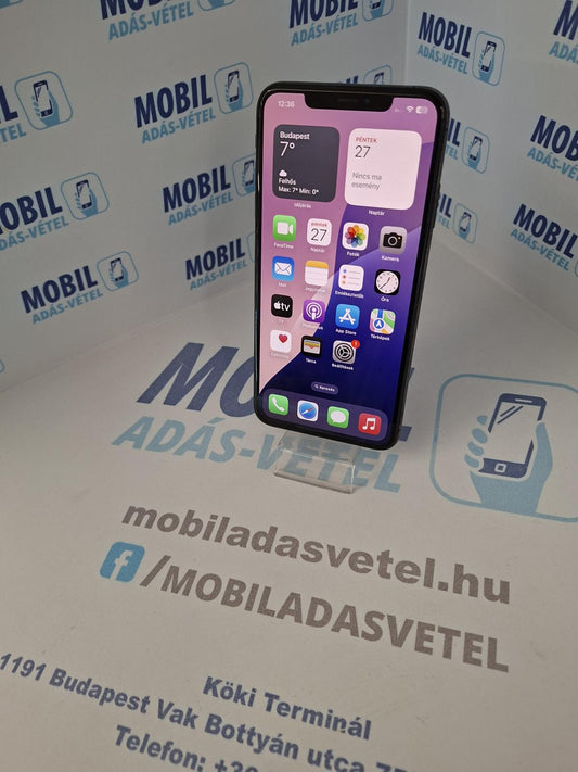Apple iPhone XS Max Kártyafüggetlen 64 GB, 12 hó garancia